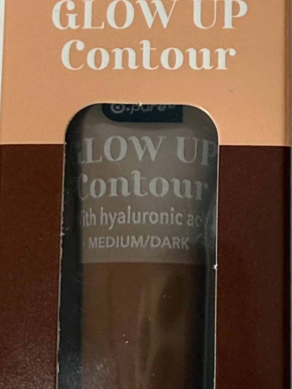 B Pure Glow Up Contour Medium Dark Liquid Contour Hyaluronic Acid